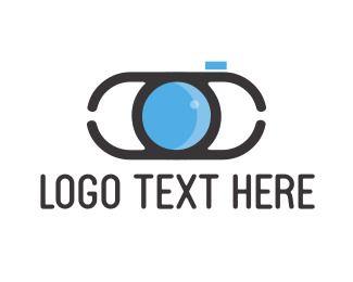 Lens Logo - Blue Lens Logo