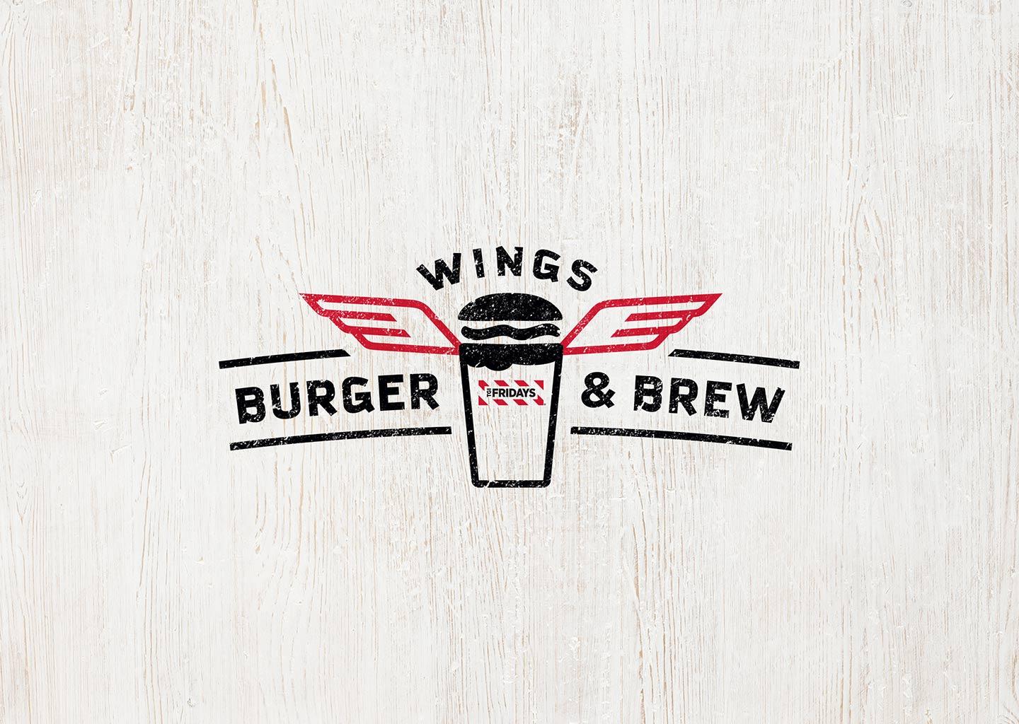 TGIF Logo - TGI Fridays: Wings, Burgers and Brew – Black Eye Design + Marketing