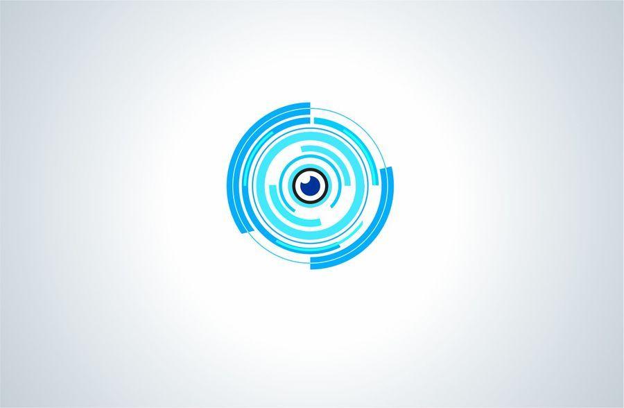Lens Logo - Entry by SVV4852 for Logo of atom with camera lens as nucleus