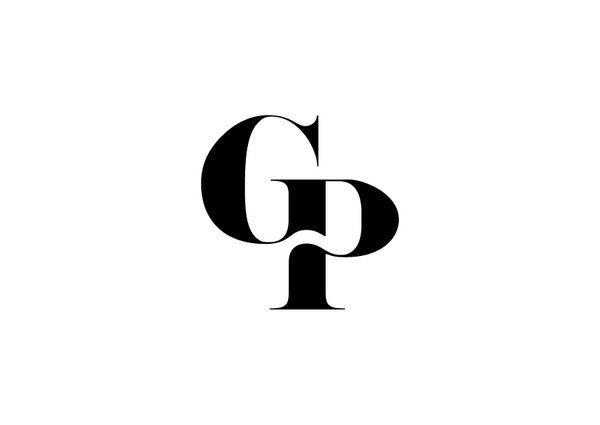 GP Logo - Logo / monogram / G P | + DESIGN + | Typographic logo, Logos design ...