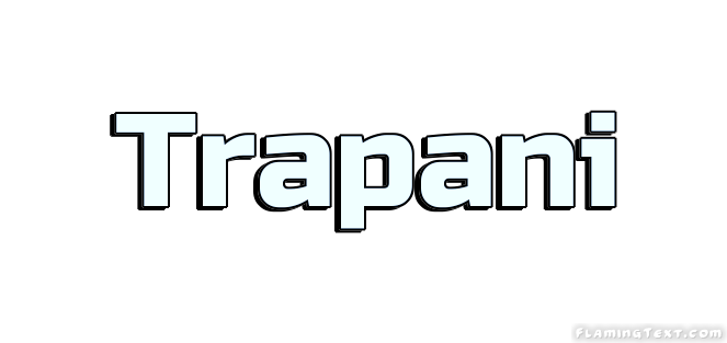 Trapani Logo - Italy Logo. Free Logo Design Tool from Flaming Text