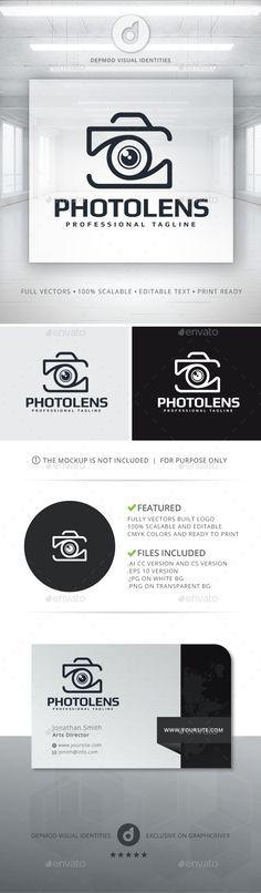 Lens Logo - 11 Best lens logo images in 2018 | Graphics, Logo ideas, Logo branding