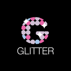 Glitter Logo - Glitter G Logo Design