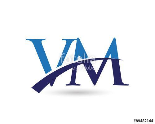 VM Logo - VM Letter Logo Swoosh