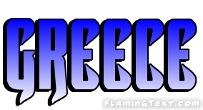 Greece Logo - Greece Logo. Free Logo Design Tool from Flaming Text
