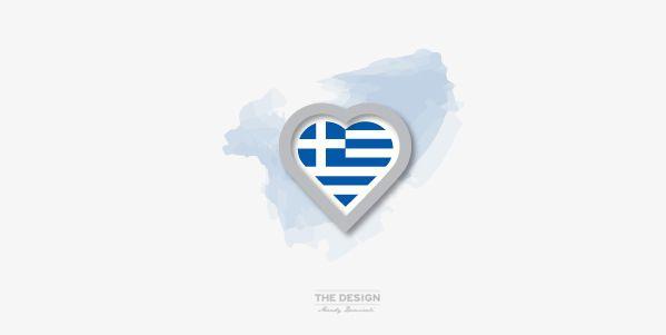 Greece Logo - I love Greece LOGO on Behance