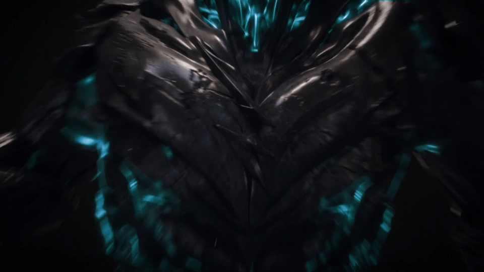 Savitar Logo - I just realized that even Savitar has a lightning bolt on his chest