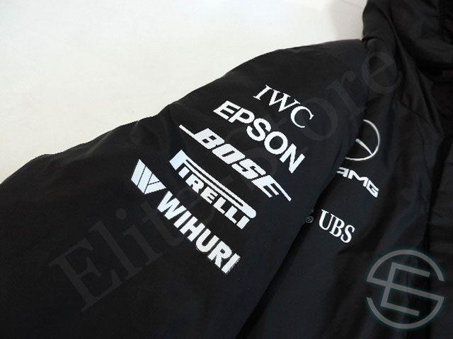 Wihuri Logo - Winter jacket men 52size new new article (overseas direct import F1 article  not for sale goods Benz) with batting for 2nd for Mercedes, AMG 2,017 ...