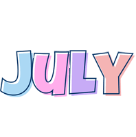 July Logo - July Logo. Name Logo Generator, Pastel, Lager, Bowling Pin