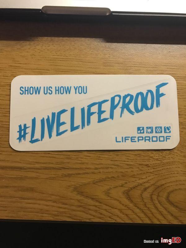 LifeProof Logo - New #livelifeproof, lifeproof logo stickers on imgED