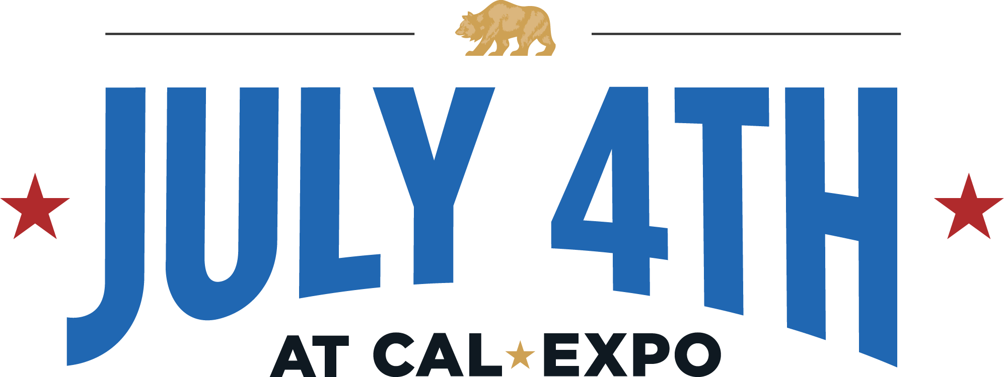 July Logo - July 4th at Cal Expo: Fireworks Will Light up the Sky!