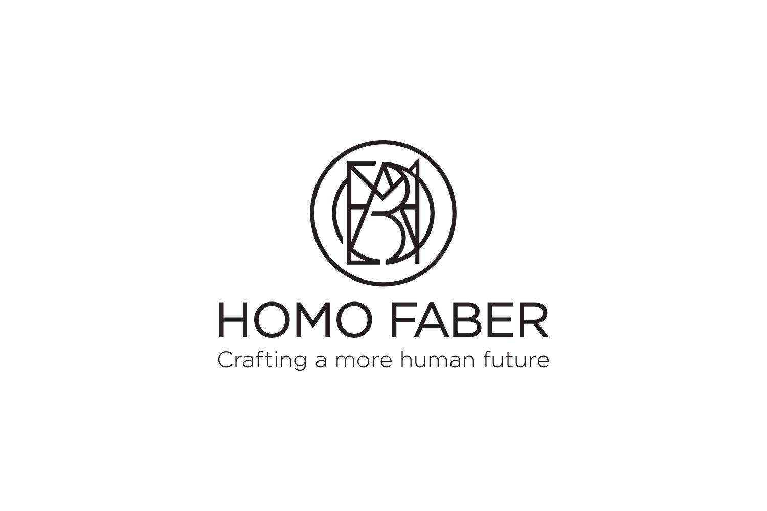 Homo Logo - Corporate center : visuals kits of Homo Faber exhibition - Homo Faber