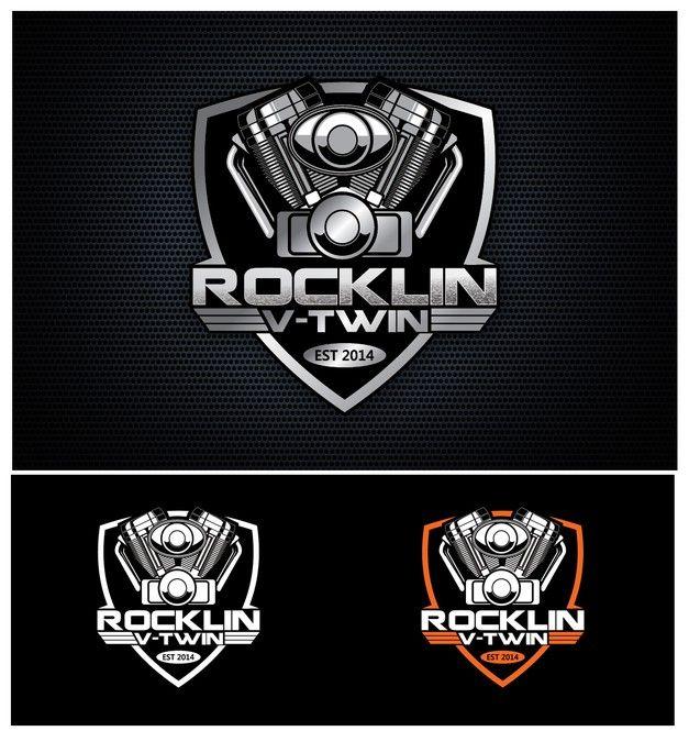 V-Twin Logo - Rocklin V Twin Logo. Logo Design Contest