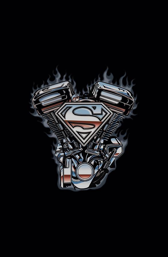 V-Twin Logo - Superman - V Twin Logo by Brand A