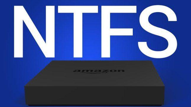 NTFS Logo - How to use an NTFS microSD card or USB drive with a rooted Fire TV