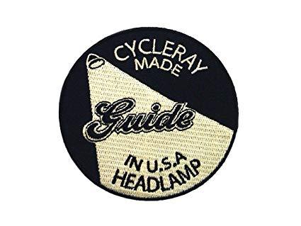 V-Twin Logo - V Twin 48 1478 Cycle Ray Logo Patches: Automotive