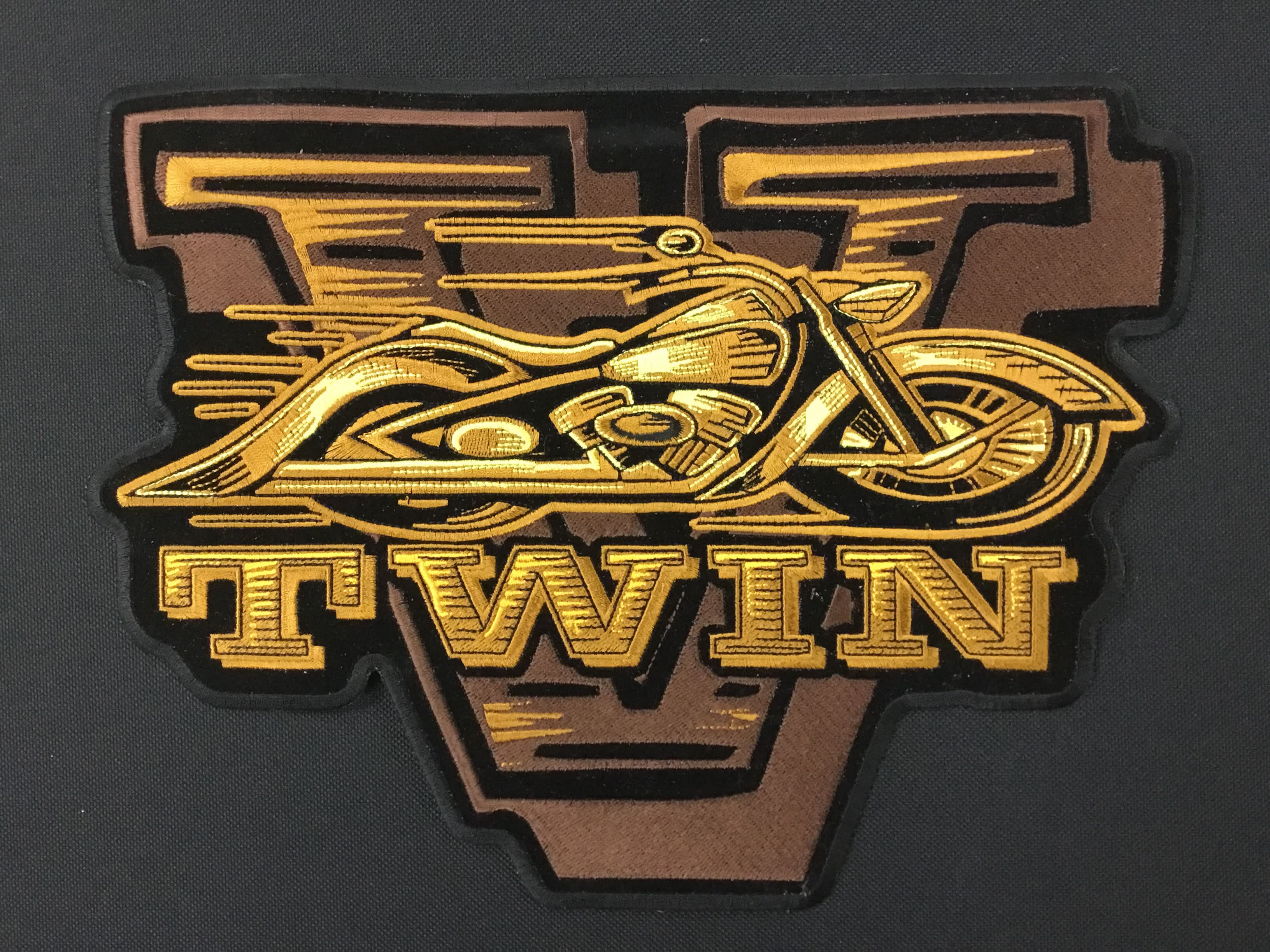 V-Twin Logo - LG PATCH V TWIN