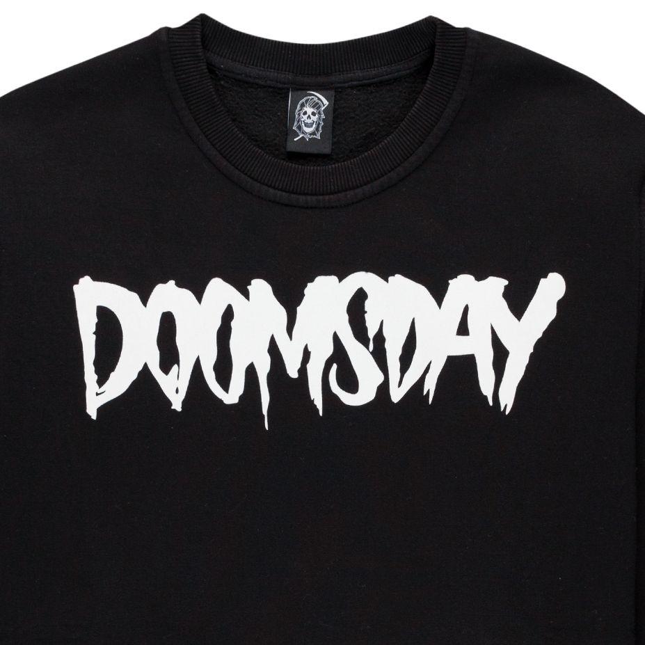 Doomsday Logo - LOGO CREWNECKBLACK