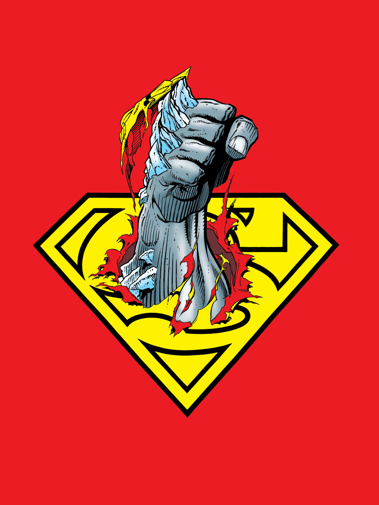Doomsday Logo - Superman logo with fist breaking through - Doomsday | Superman ...