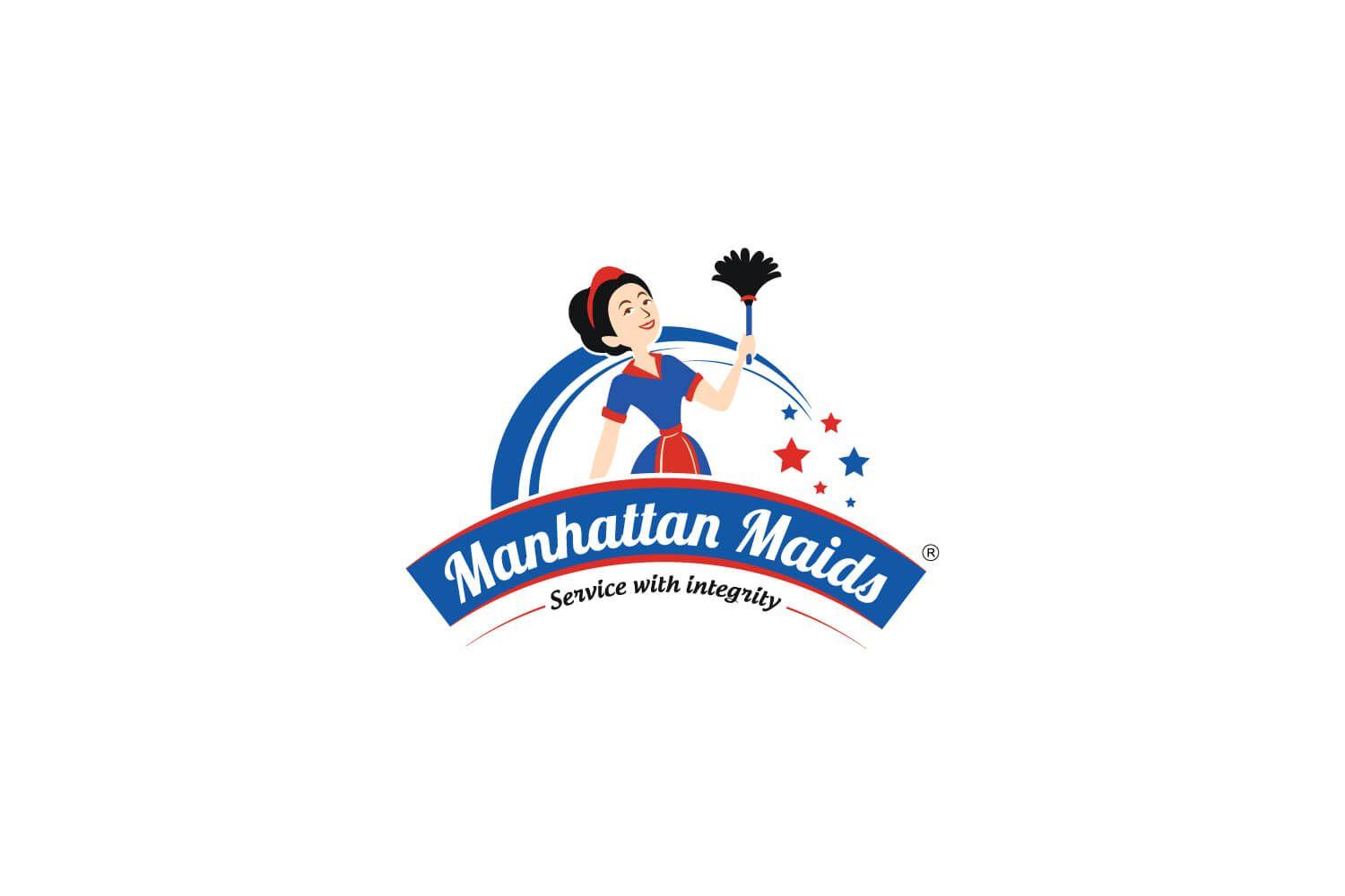 Maid Logo - Manhattan Maid Logo Design. Getnoticed.co.in