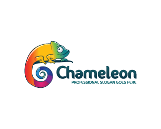 Chameleon Logo - Chameleon Logo Designed by DanteDesign | BrandCrowd
