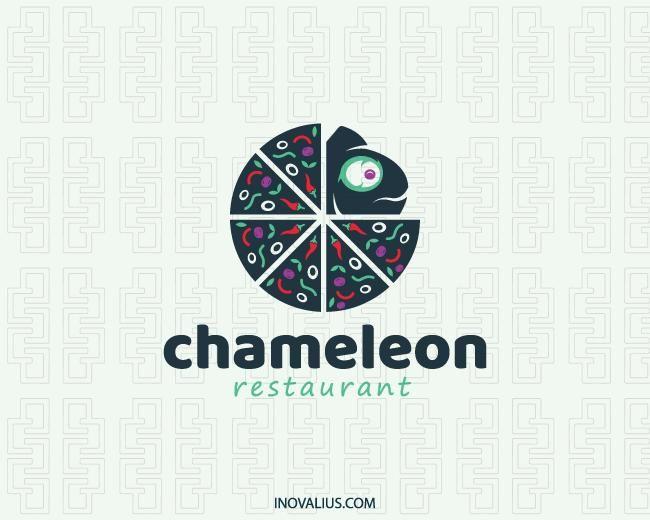 Chameleon Logo - Chameleon Logo For Sale