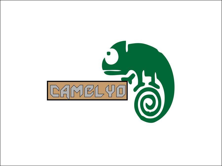 Chameleon Logo - Entry by thedainny for Chameleon logo design for bike helmet
