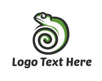 Chameleon Logo - Green Chameleon Logo