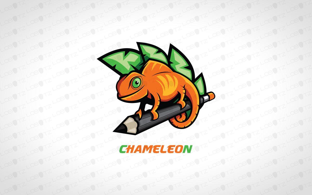 Chameleon Logo - chameleon logo for sale