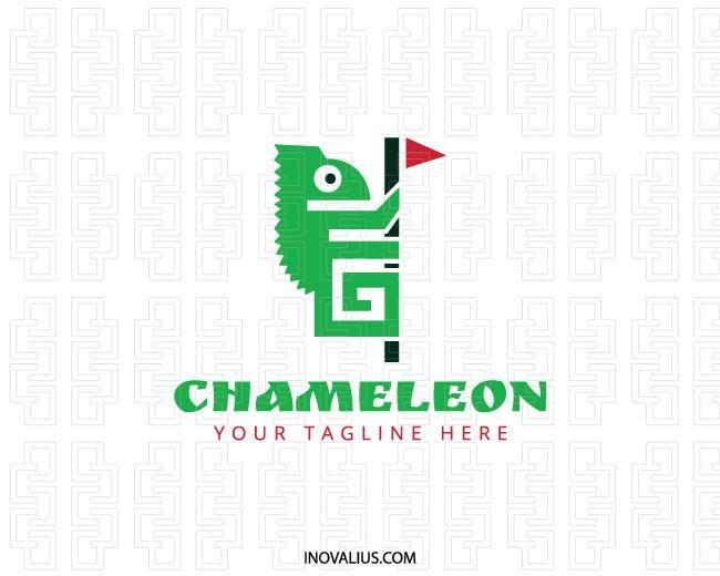 Chameleon Logo - Chameleon Logo For Sale