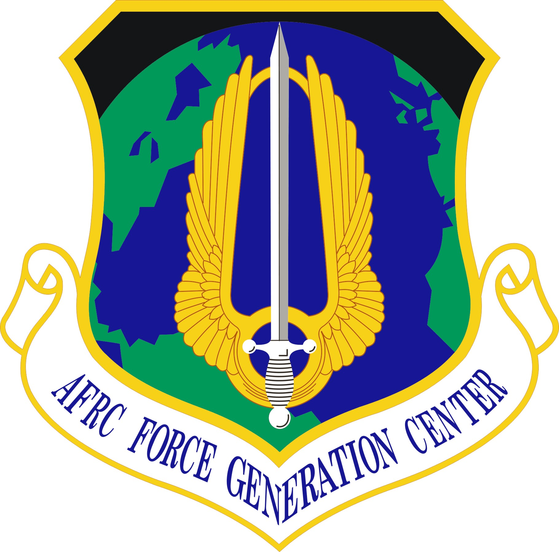 Afrc Logo - Air Force Reserve Command Force Generation Ctr emblem.png