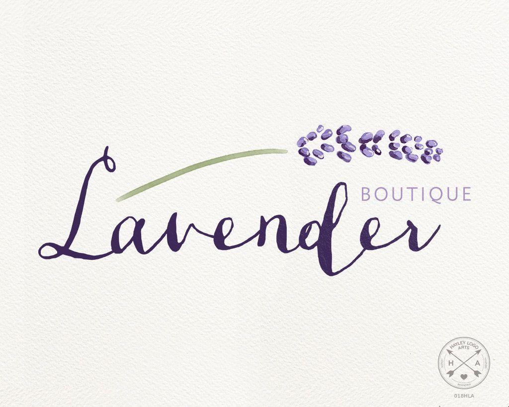 Lavender Logo - ♥ Lavender & Olive ♥ // Lavander | Purple | Logos design, Custom ...