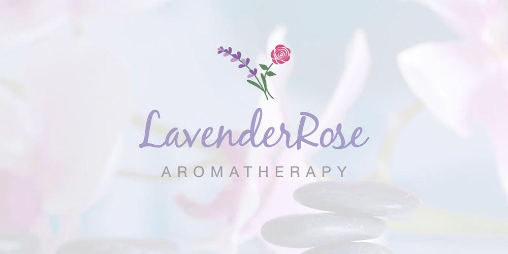 Lavender Logo - Lavender Rose Logo & Web Design - Clinical Marketing
