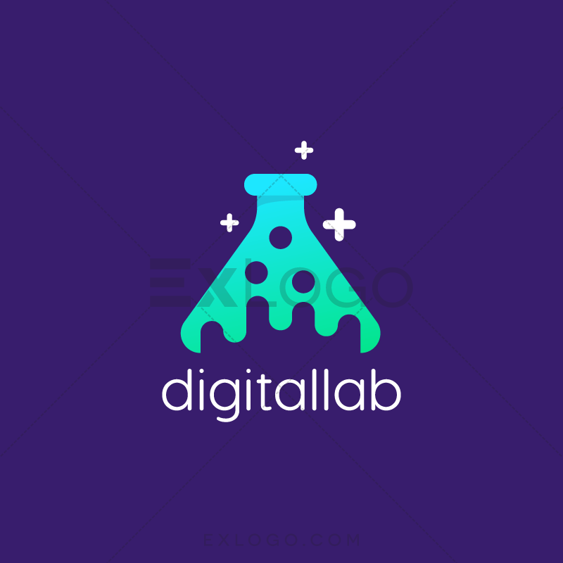 Lab Logo - Digital Lab logo design - ExLogoExLogo