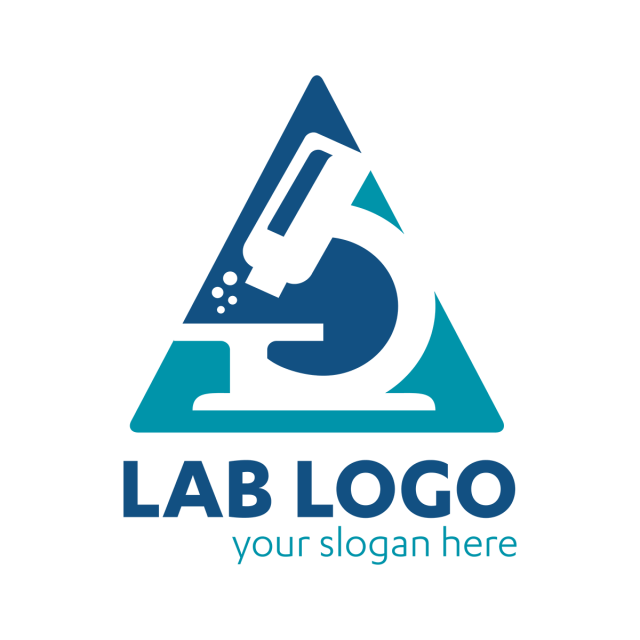 Lab Logo - Science Lab logo template, university, universe, microscope, doctor