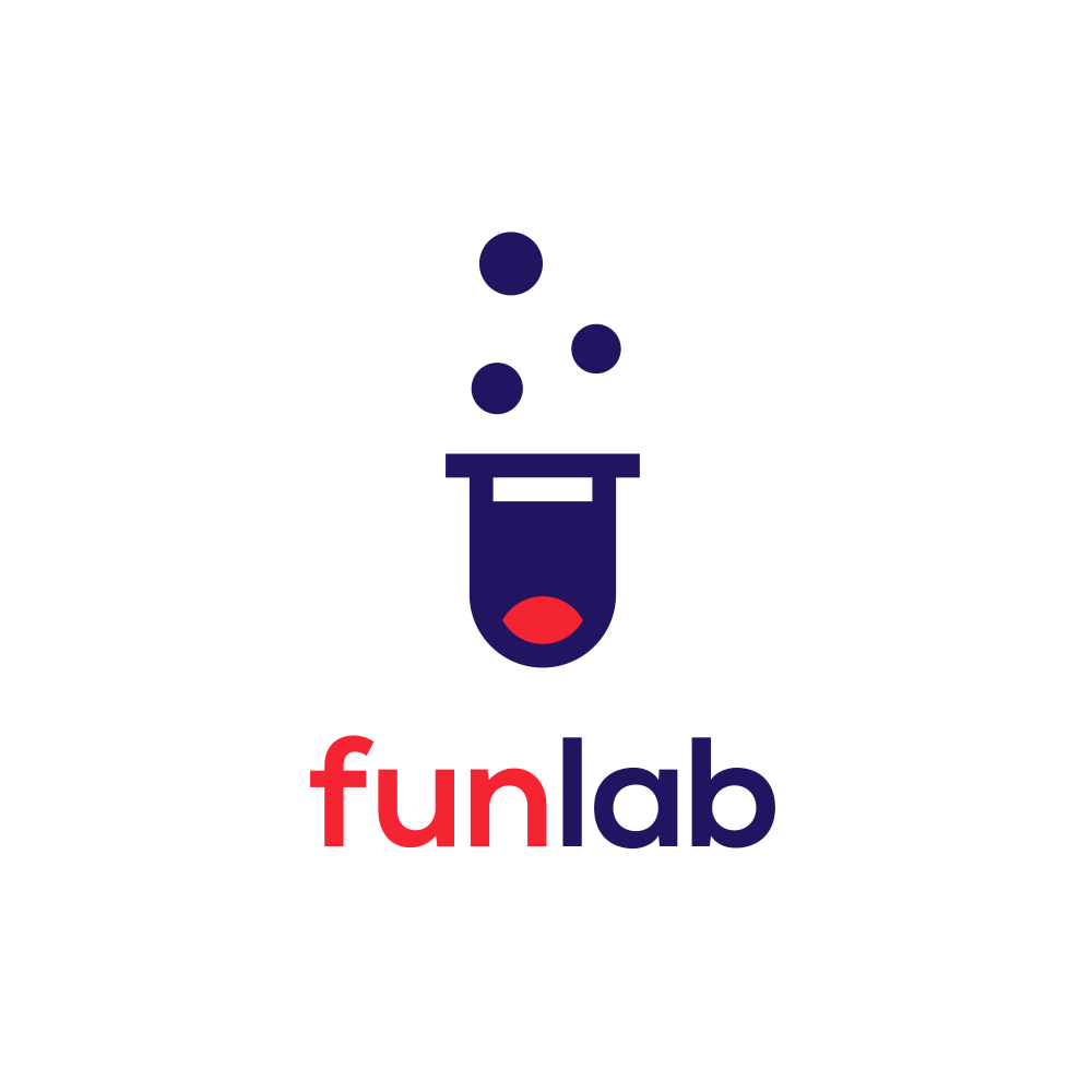 Lab Logo - Fun Lab Logo Design