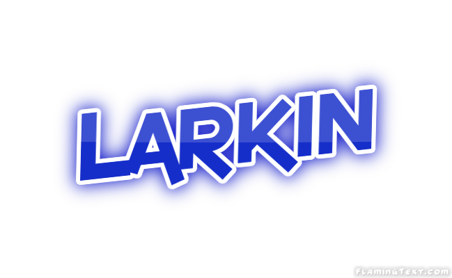 Larkin Logo - United States of America Logo. Free Logo Design Tool from Flaming Text