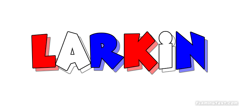 Larkin Logo - United States of America Logo | Free Logo Design Tool from Flaming Text