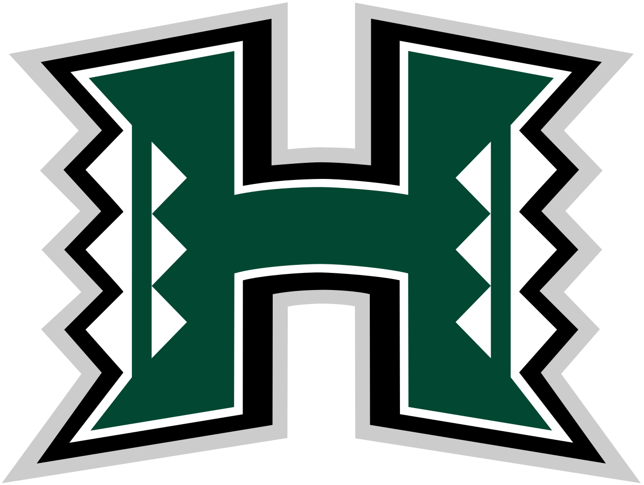 Hawii Logo - File:Hawaii Warriors logo.svg - Wikimedia Commons