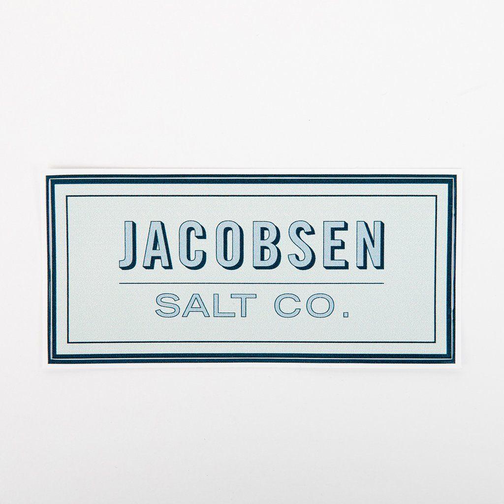 Jacobsen Logo - Jacobsen Salt Co. Sticker