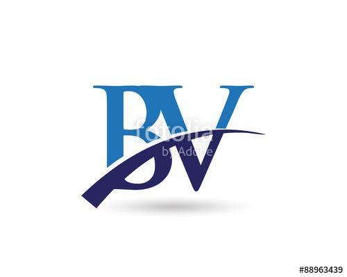 BV Logo - BV Logo Letter Swoosh Stock Image And Royalty Free Vector Files