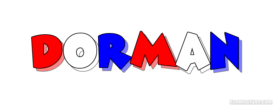 Dorman Logo - United States of America Logo | Free Logo Design Tool from Flaming Text