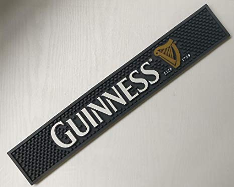 1759 Logo - Amazon.com: Guinness Harp logo Est.1759 Professional Bar Mat Spill ...