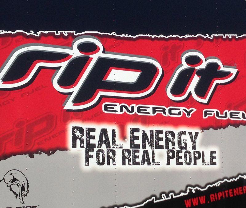 RIP-IT Logo - Rip It - Energy Fuel - Signs & Designs, Inc.