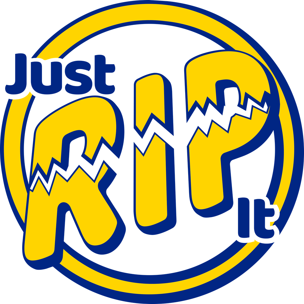 RIP-IT Logo - Tune in as JustRipIt.com Opens Vintage Packs Every Wednesday at 7PM EST