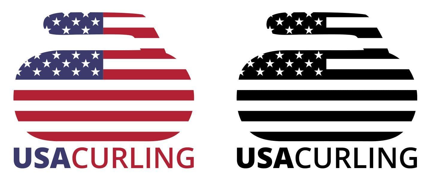 Curling Logo - USA Curling Logo. The Sports Geeks