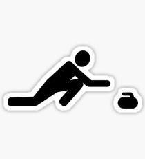 Curling Logo - Curling Logo Stickers | Redbubble