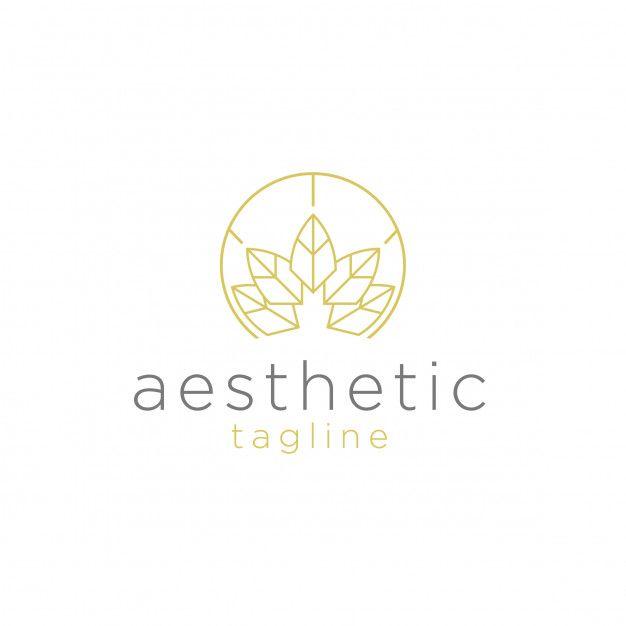 Aesthetic Logo - Spa and aesthetic logo Vector | Premium Download