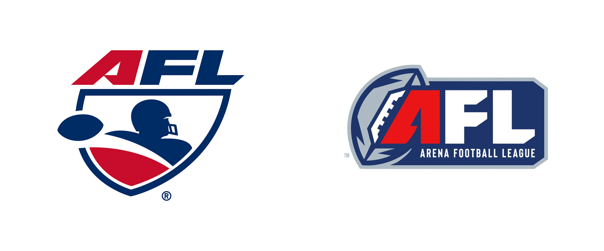 Chuck Logo - Brand New: New Logo for Arena Football League by Chuck Kacsur Design