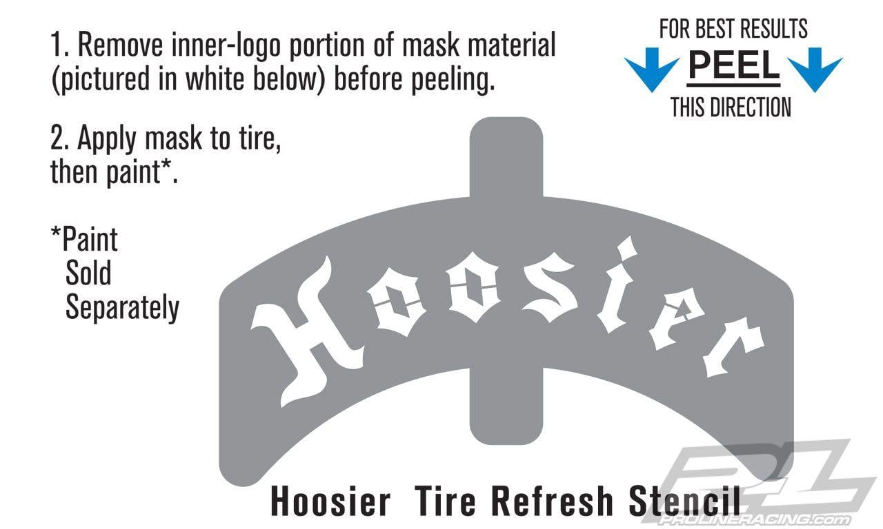 Hoosier Logo - Hoosier Tire Refresh Stencil